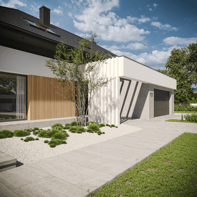 Wizualizacja domu jednorodzinnego New House 707