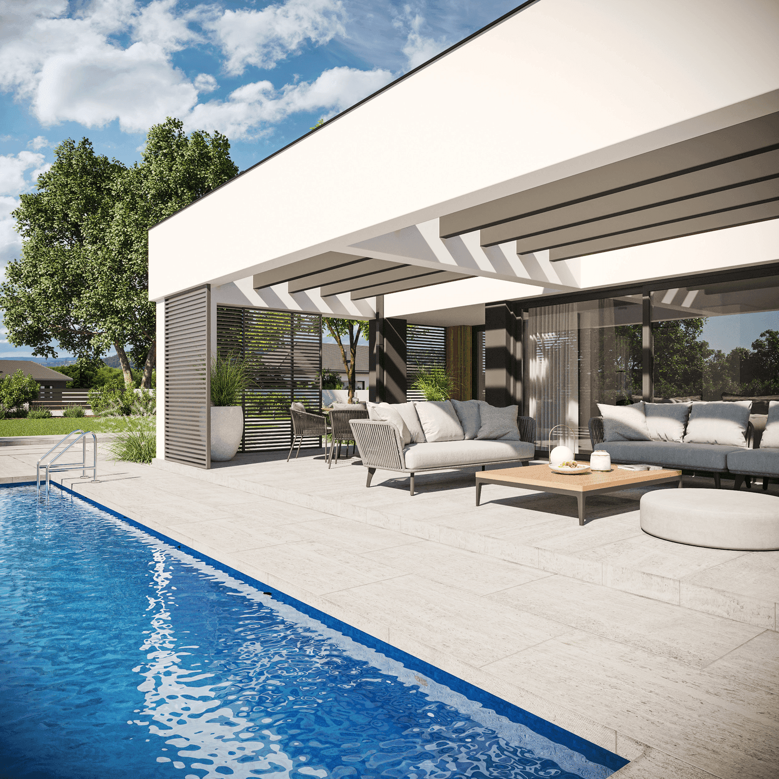 Wizualizacja domu jednorodzinnego New House 707