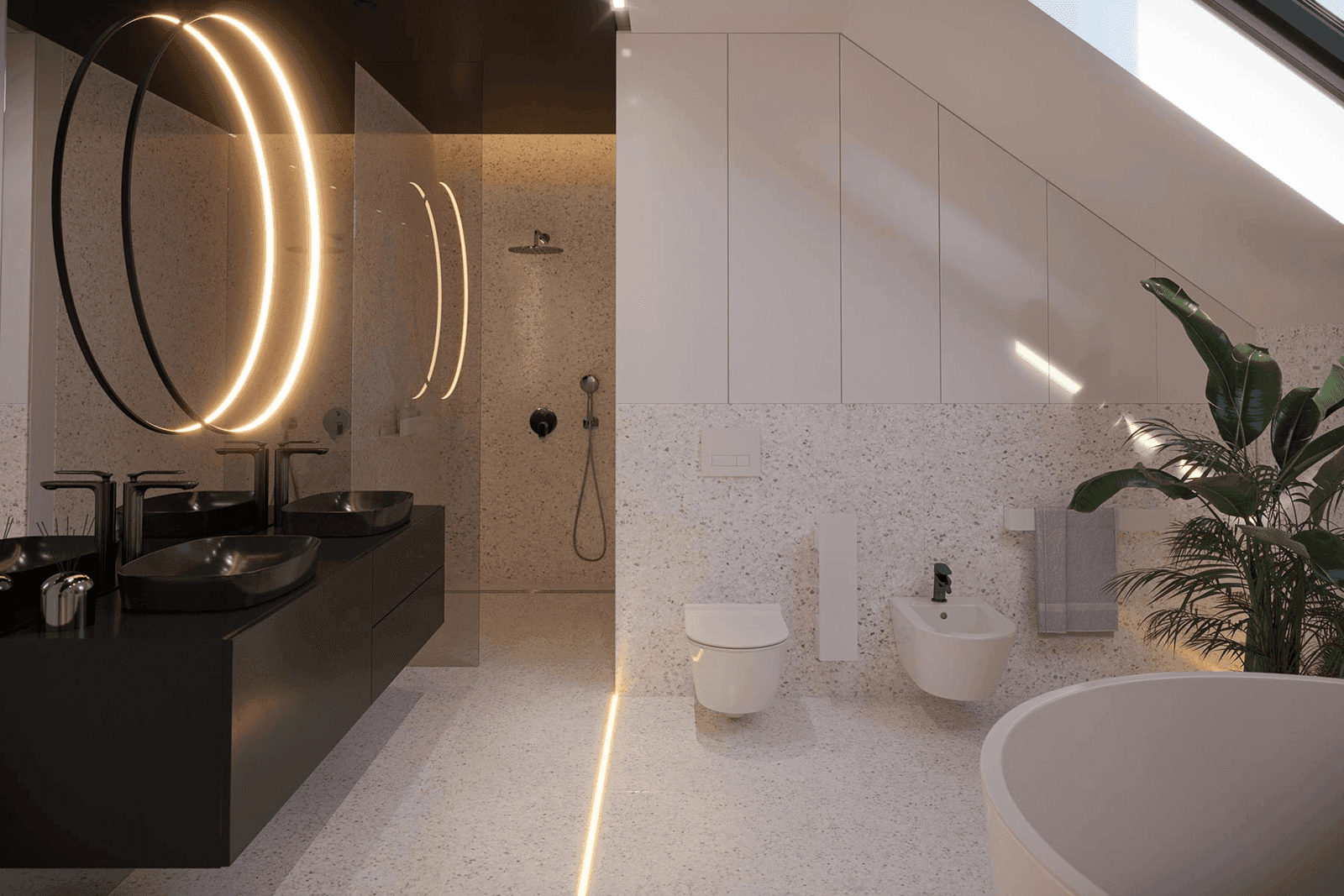 Wizualizacja domu jednorodzinnego New House 709