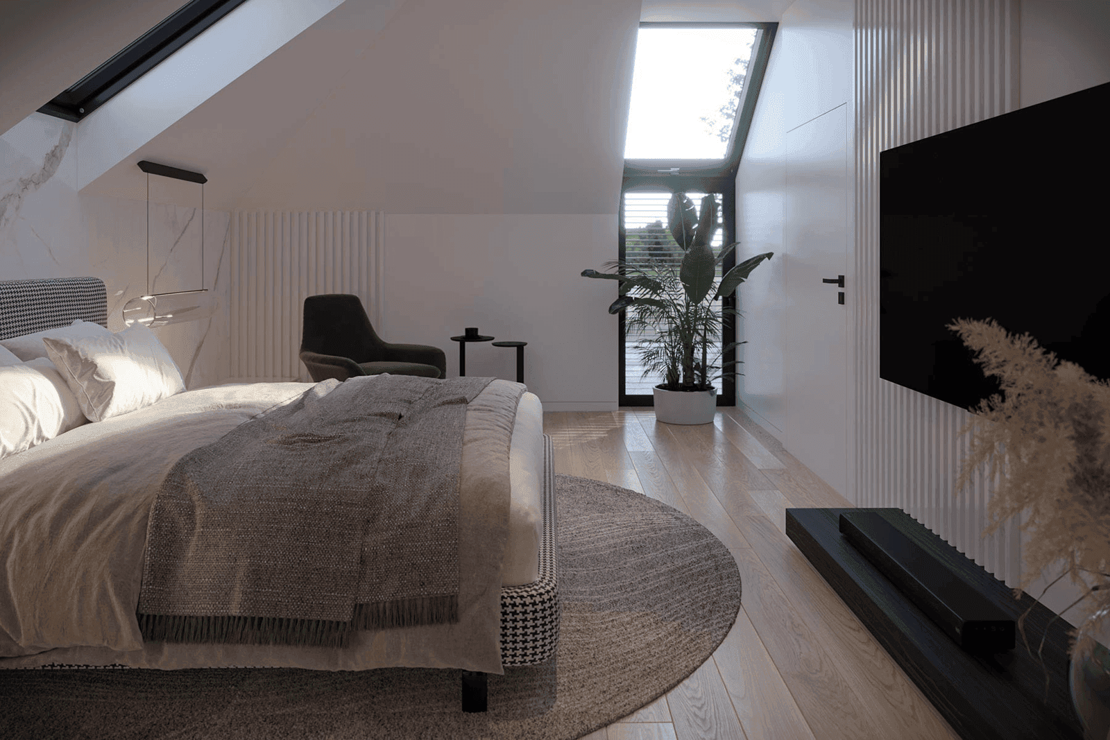 Wizualizacja domu jednorodzinnego New House 709