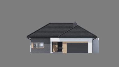 Elewacja frontowa projektu domu New House 713