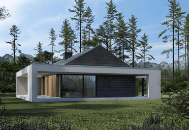 Wizualizacja domu jednorodzinnego New House 716