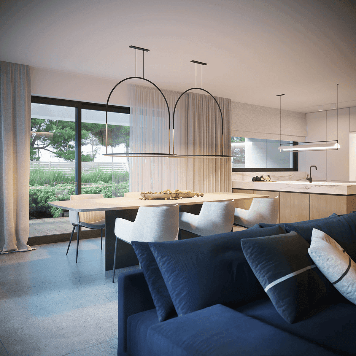 Wizualizacja domu jednorodzinnego New House 717