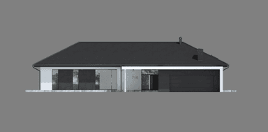 Elewacja frontowa projektu domu New House 718