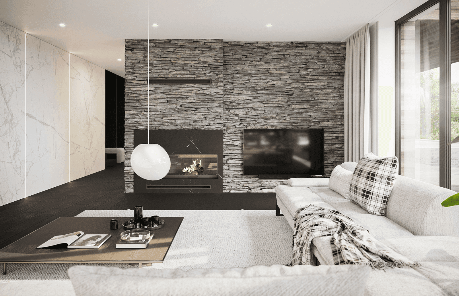 Wizualizacja domu jednorodzinnego New House 721