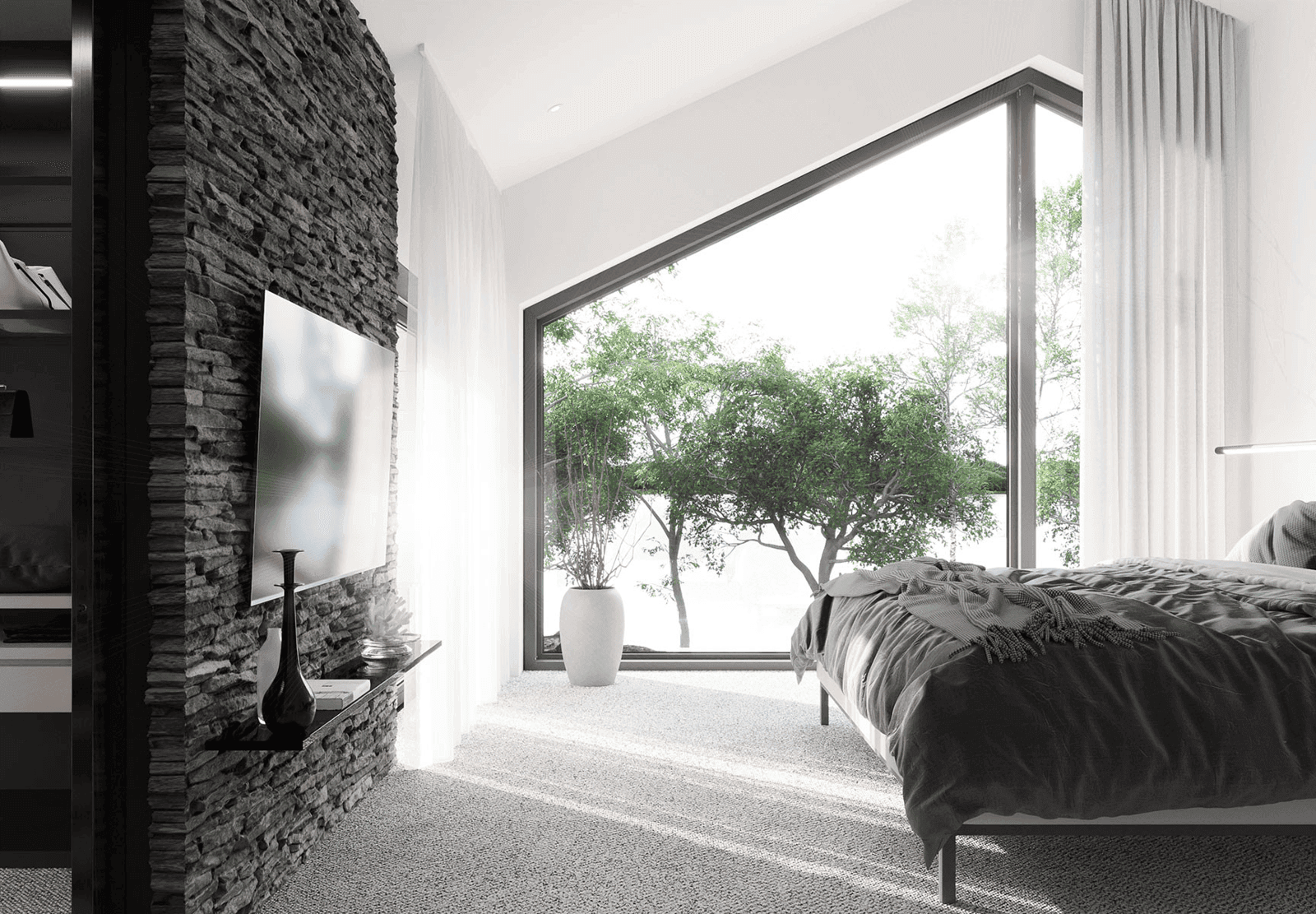 Wizualizacja domu jednorodzinnego New House 721