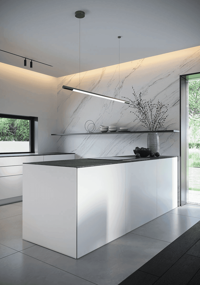 Wizualizacja domu jednorodzinnego New House 727 w1