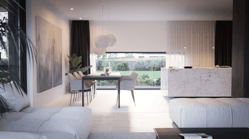 Wizualizacja domu jednorodzinnego New House 728