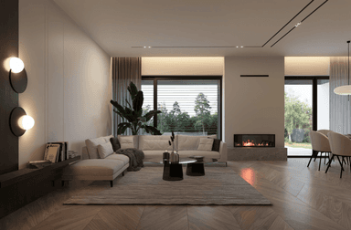 Wizualizacja domu jednorodzinnego New House 744 B G1
