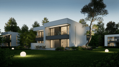 Wizualizacja domu jednorodzinnego New House 744 D