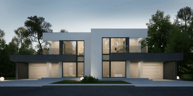 Wizualizacja domu jednorodzinnego New House 744 D G1