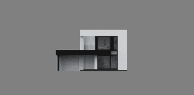Elewacja frontowa projektu domu New House 744 G1