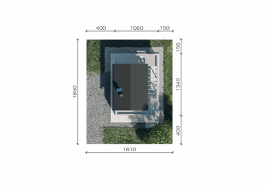 Usytuowanie projektu domu New House 752
