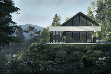 Wizualizacja domu jednorodzinnego New House 752