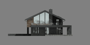 Elewacja frontowa projektu domu New House 752 G1