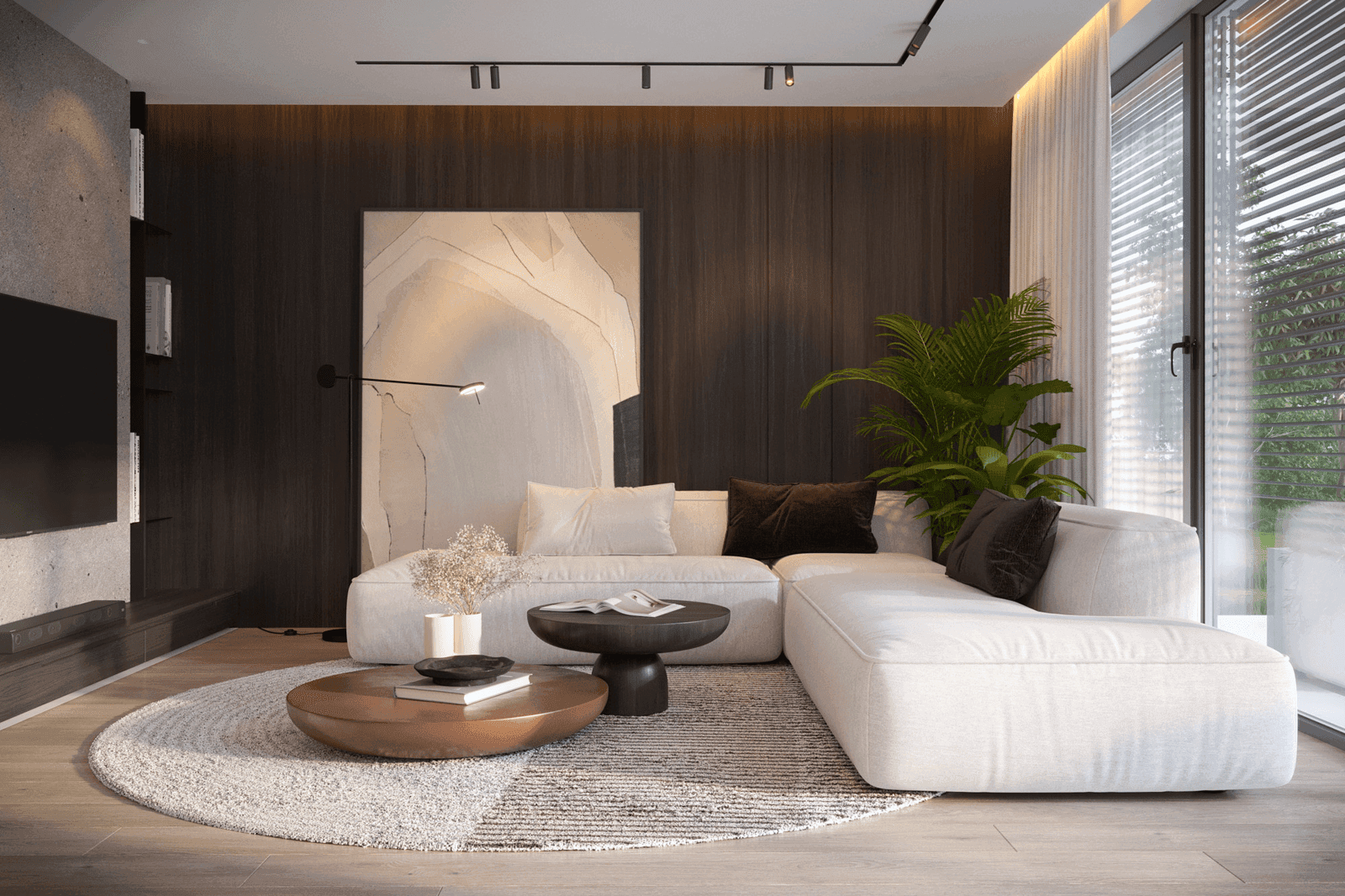 Wizualizacja domu jednorodzinnego New House 752 G1