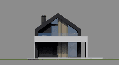 Elewacja frontowa projektu domu New House 753