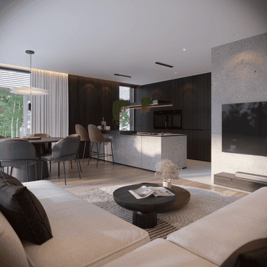 Wizualizacja projektu domu NewHouse 754 G1