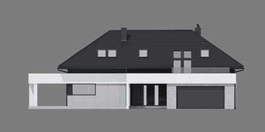 Elewacja frontowa projektu domu New House 703
