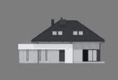 Elewacja boczna projektu domu New House 703