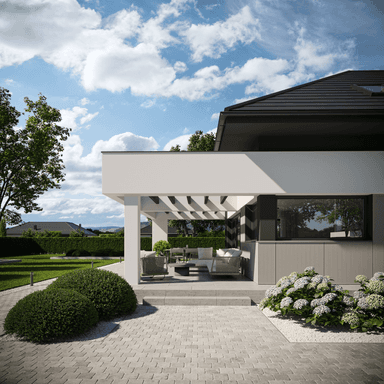 Wizualizacja domu jednorodzinnego New House 703