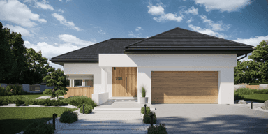 Wizualizacja domu jednorodzinnego New House 708