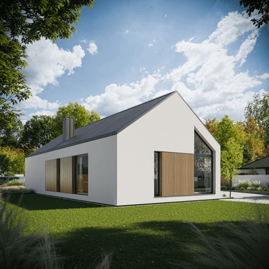 Wizualizacja domu jednorodzinnego New House 719