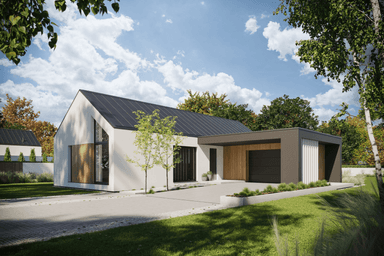 Wizualizacja domu jednorodzinnego New House 719
