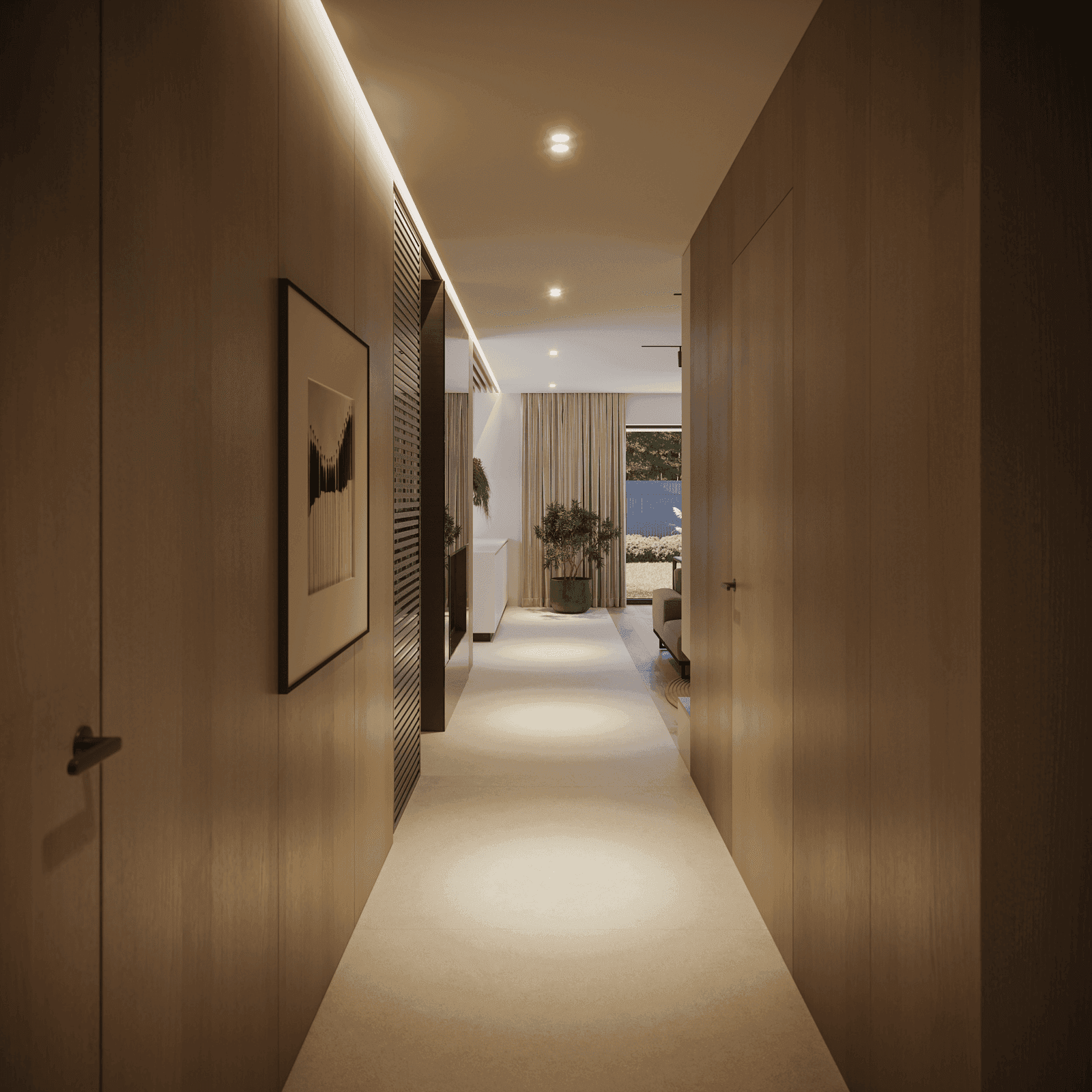 Wizualizacja domu jednorodzinnego New House 724