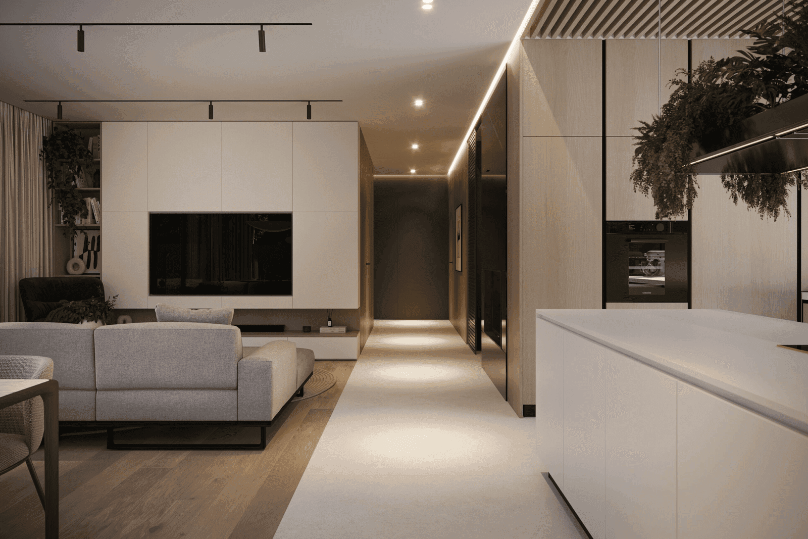 Wizualizacja domu jednorodzinnego New House 724