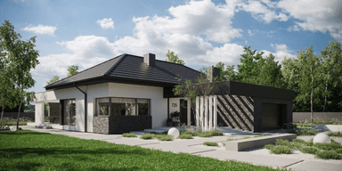 Porjekt domu New House 725 widok