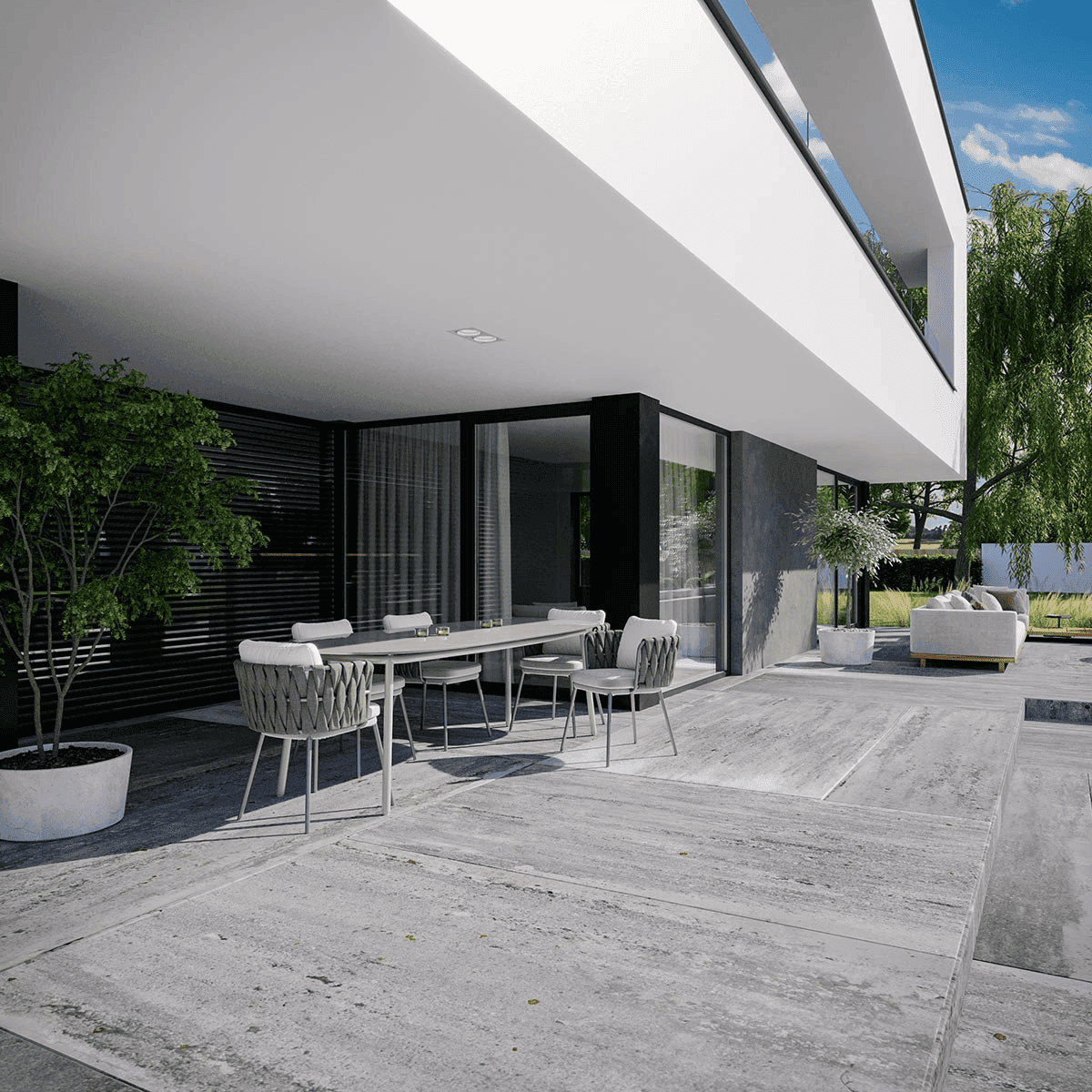 Wizualizacja domu jednorodzinnego New House 727