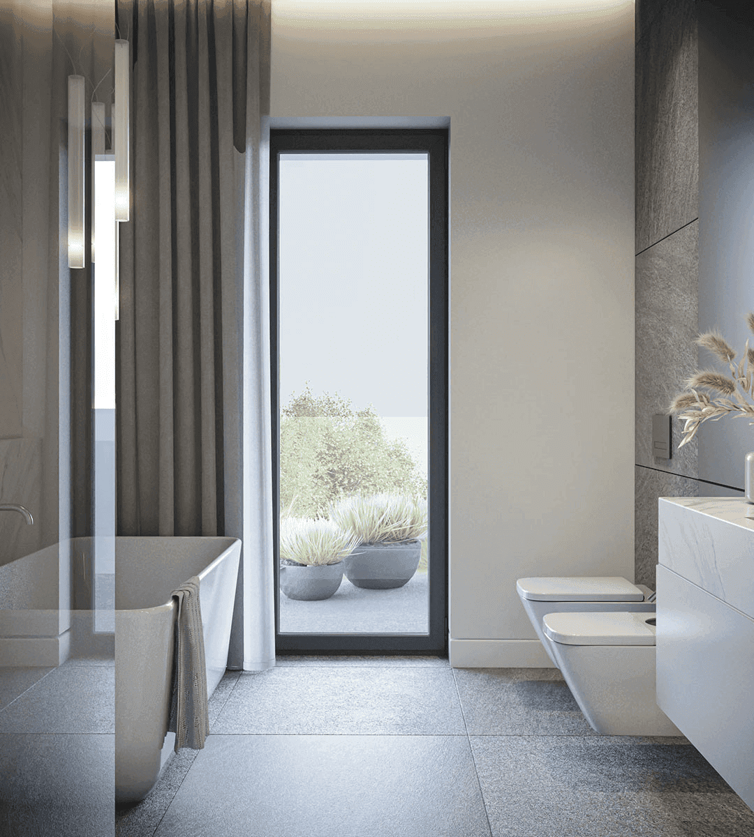 Wizualizacja domu jednorodzinnego New House 727