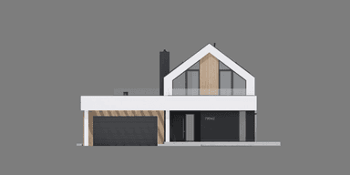 Elewacja frontowa projektu domu New House 790 w2