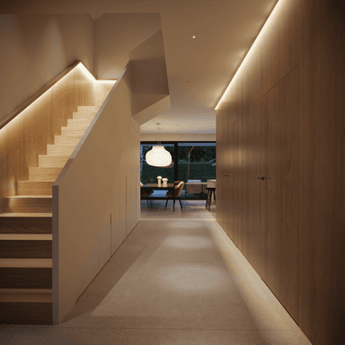 Wizualizacja domu jednorodzinnego New House 790 w2