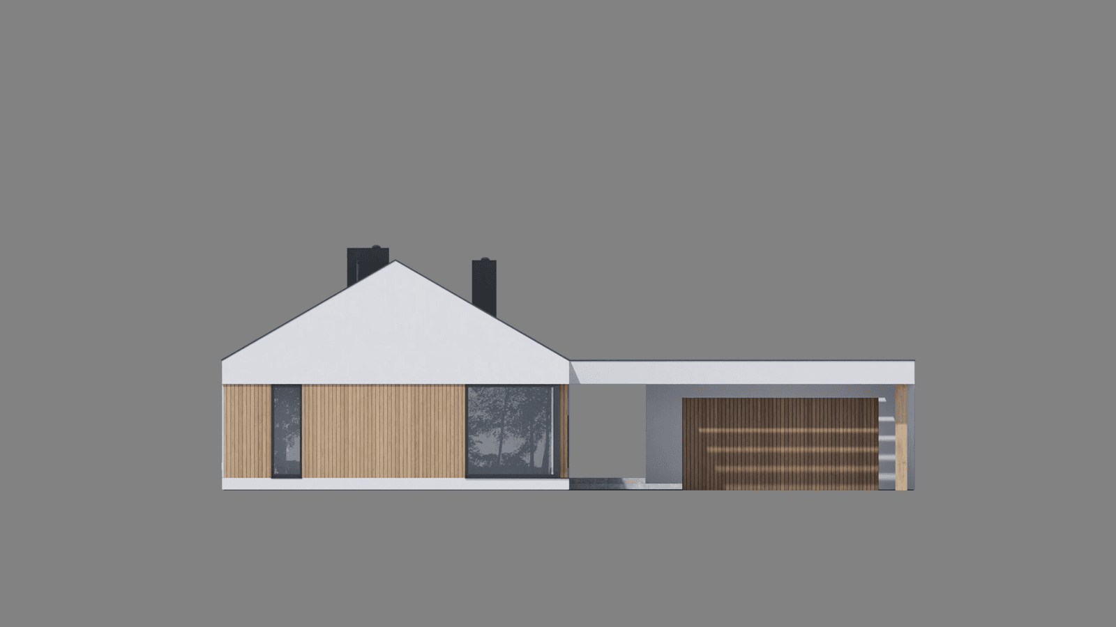Elewacja projekt domu NewHouse 715 G2