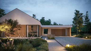 Wyjątkowy projekt domu parterowego NewHouse 715 G2