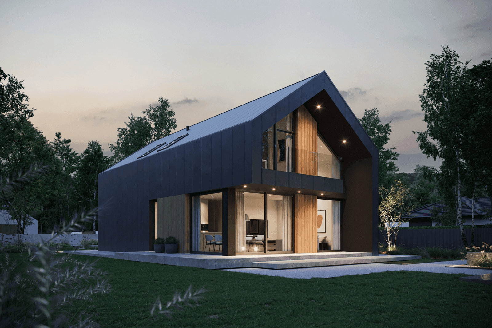 Projekt domu NewHouse 758 G1 w1