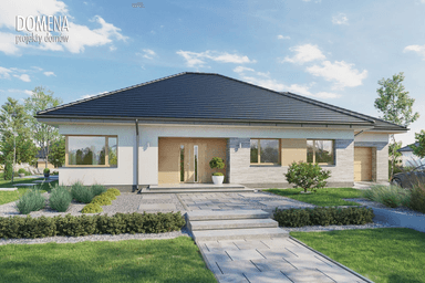 Projekt Domena 124A wizualizacja frontowa