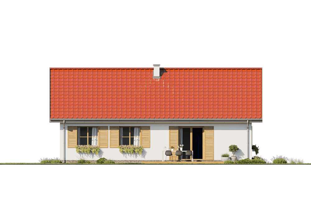 Projekt domu Sloneczny wariant E