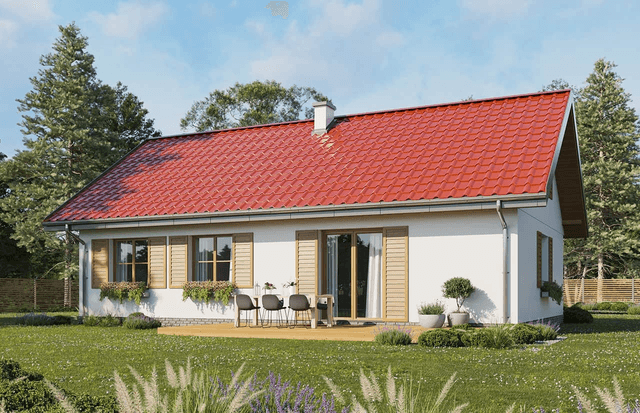 Projekt domu Słoneczny E