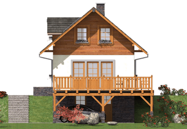 Wizualizacja w projekcie - boczna L-87