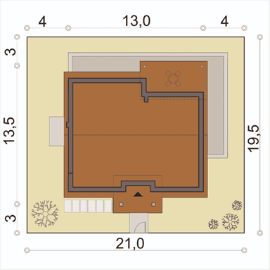 Usytuowanie domu na działce