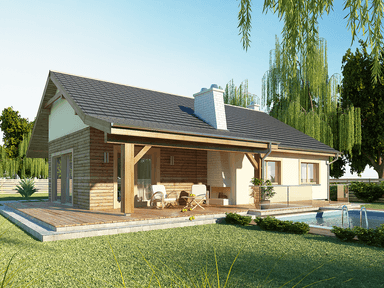 Wizualizacja ogrodowa AJR 03 B V01