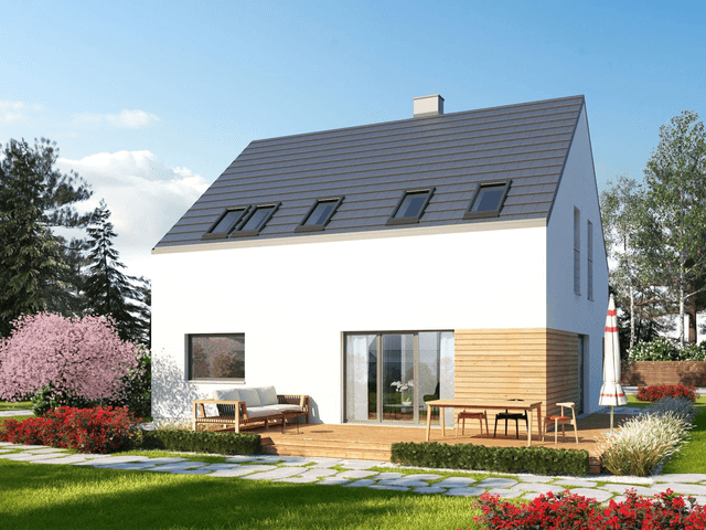 Wizualizacja domu projekt domu Eco 08