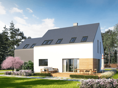 Wizualizacja projekt domu Eco 10