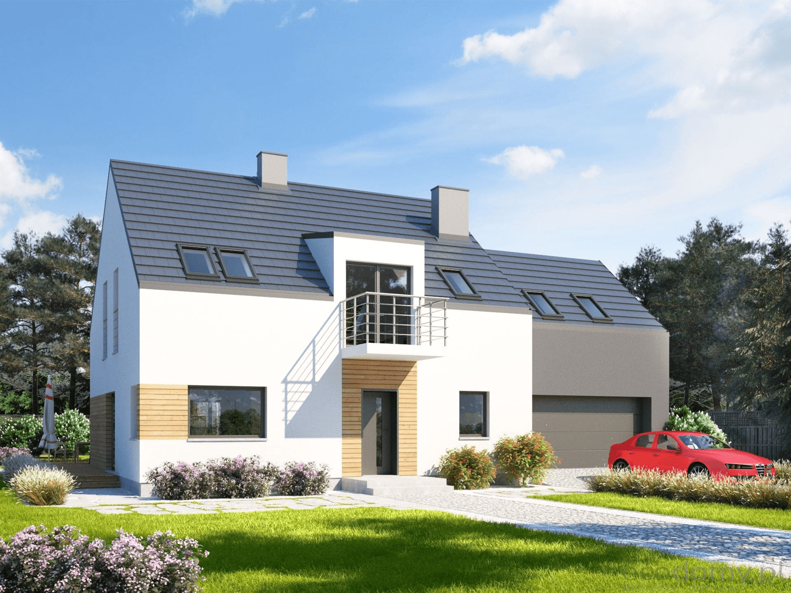 Projekt domu jednorodzinnego Eco 10