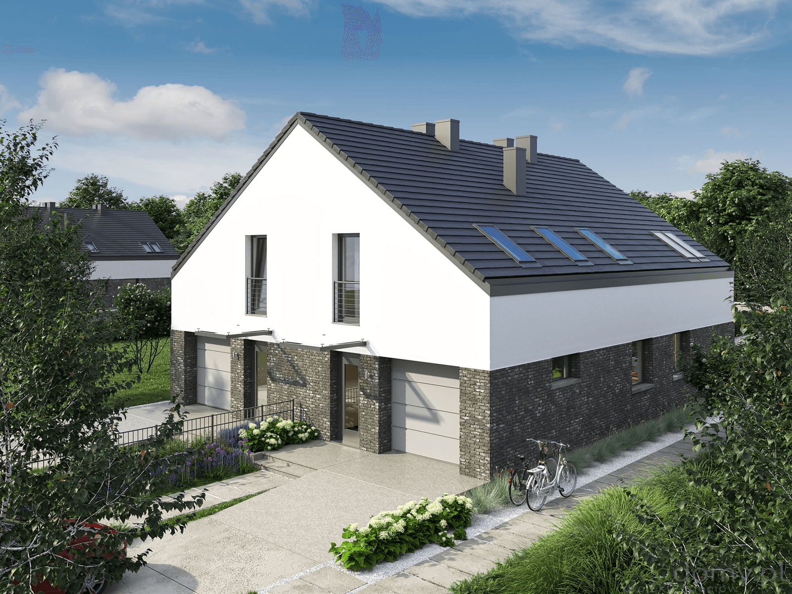 Piękny projekt domu Eco 29 widok