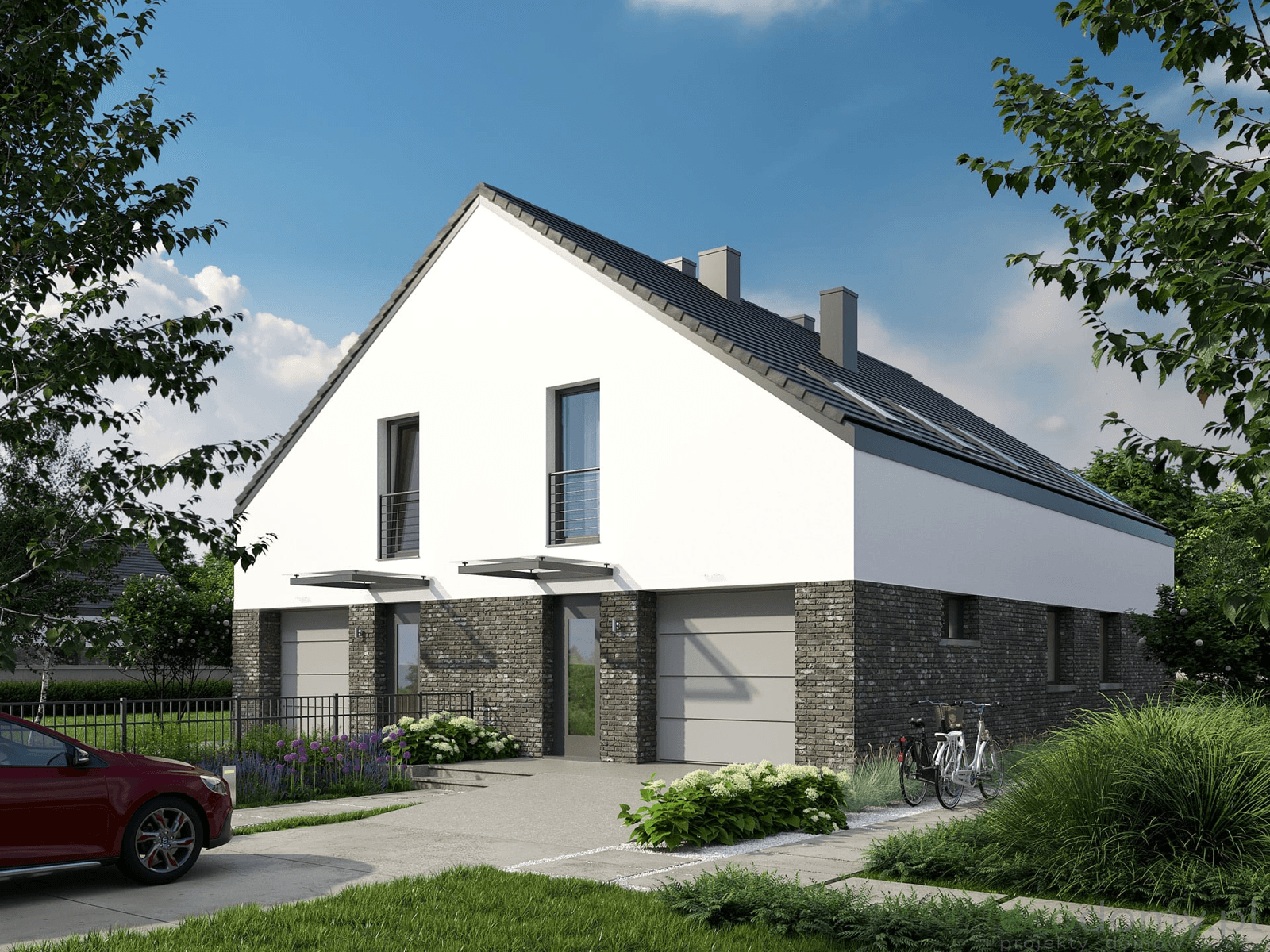 Wizualizacja projektu domu Eco 29