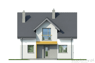 Elewacja frontowa projektu domu Eco 30